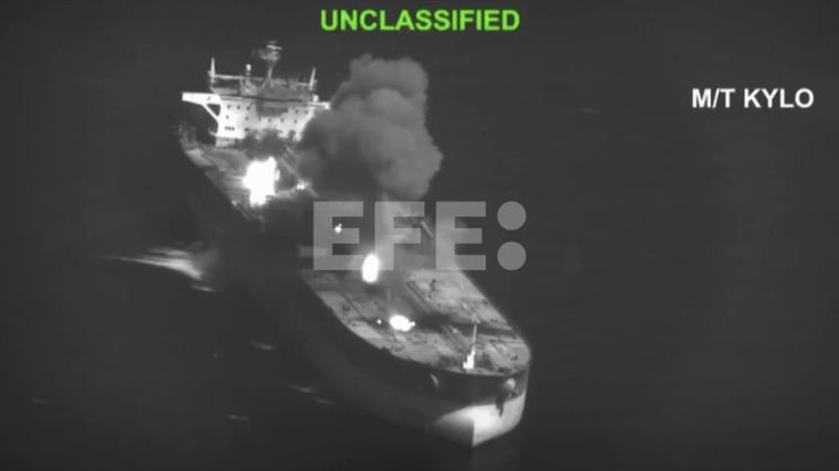 EE.UU. atacó petroleros iraníes tras misiles lanzados contra buques de guerra