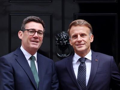 Andy Burnham y Emmanuel Macron celebran primera reunión bilateral