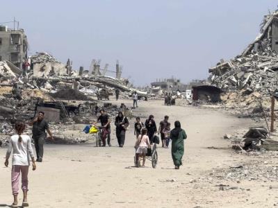 Ministro israelí anuncia plan para expulsar a 1.86 millones de Gaza